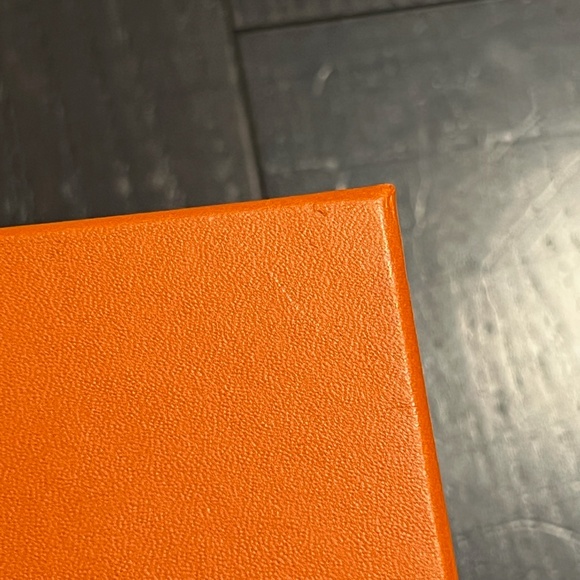 Hermes large bag empty box case decoration storage orange - Picture 8 of 11